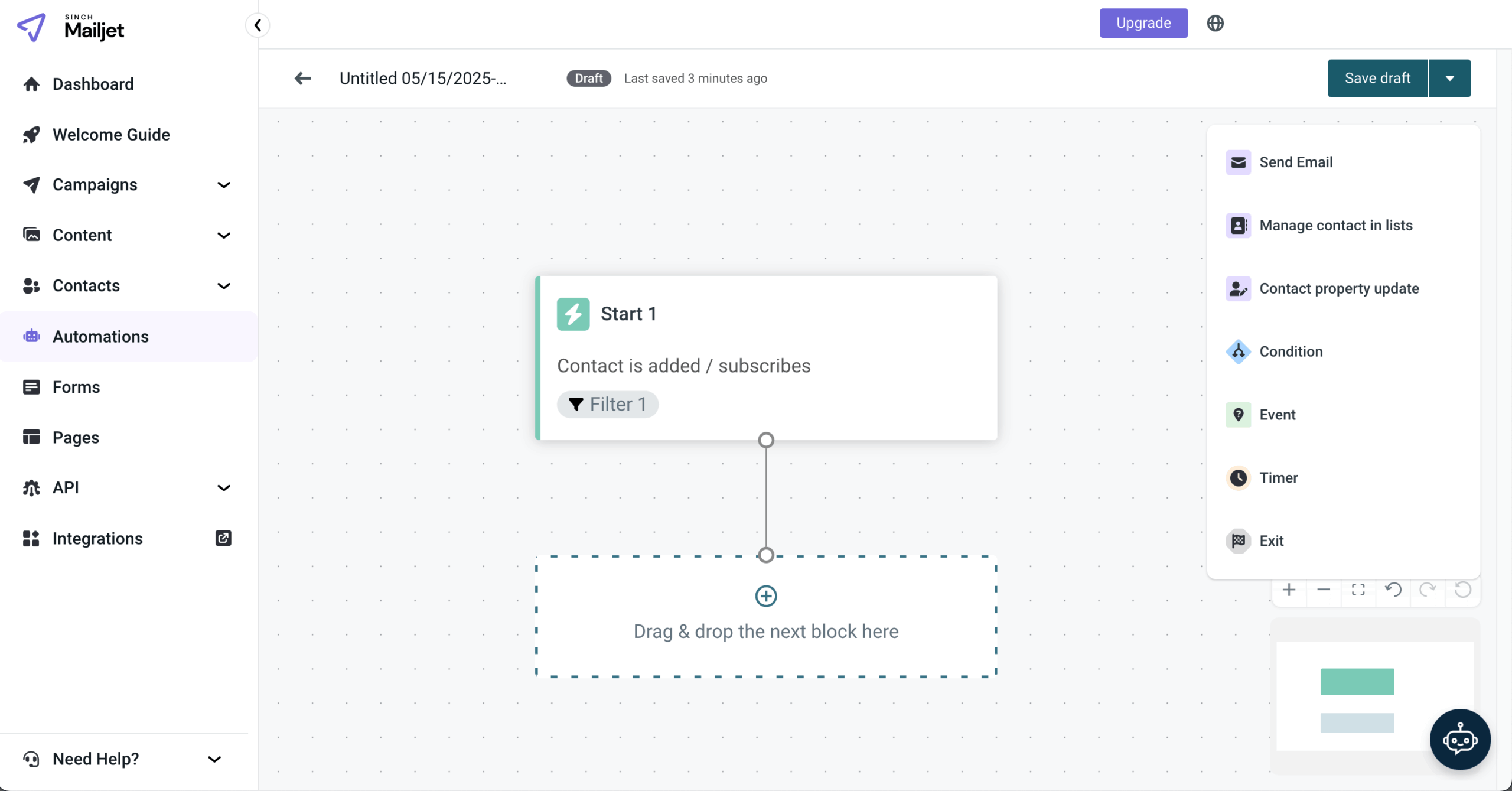 mailjet-automation