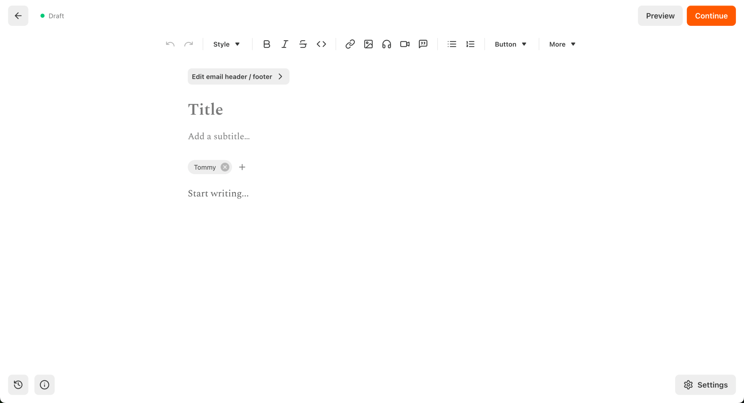 substack-email-campaign