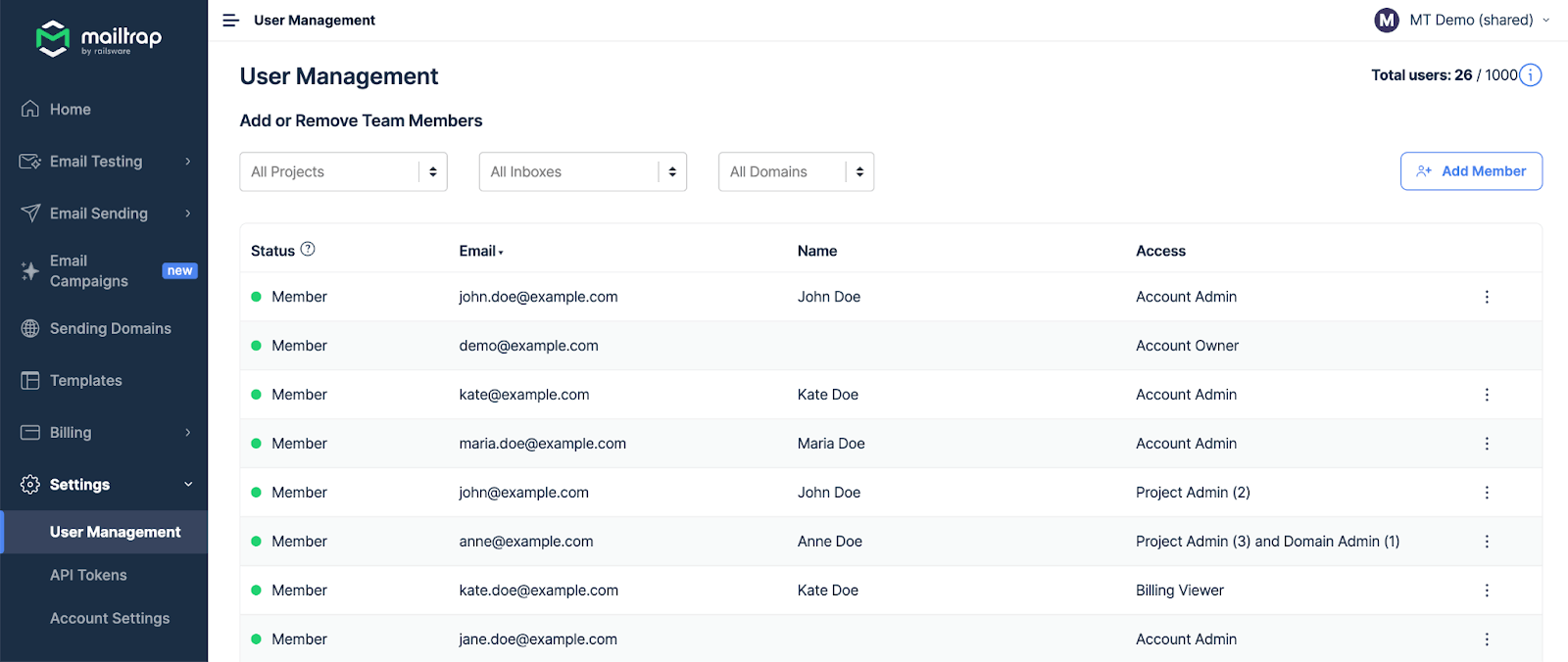 mailtrap-subscriber-management