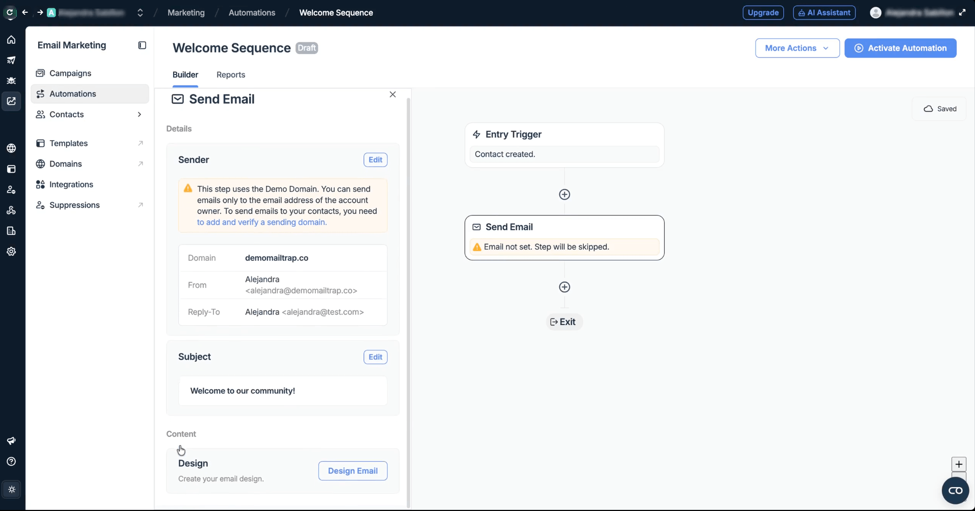 mailtrap-automation