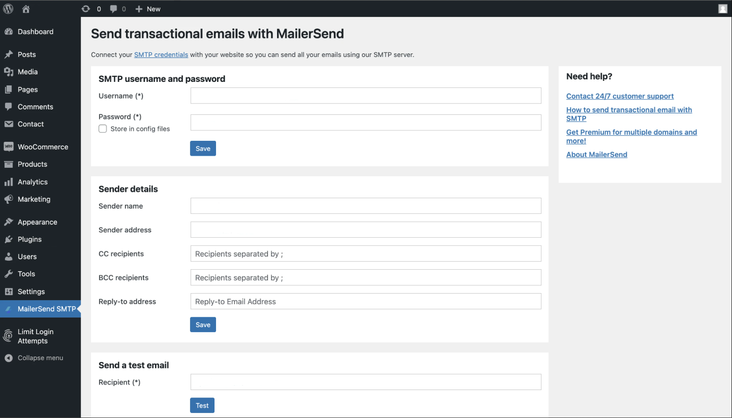 MailerSend-SMTP